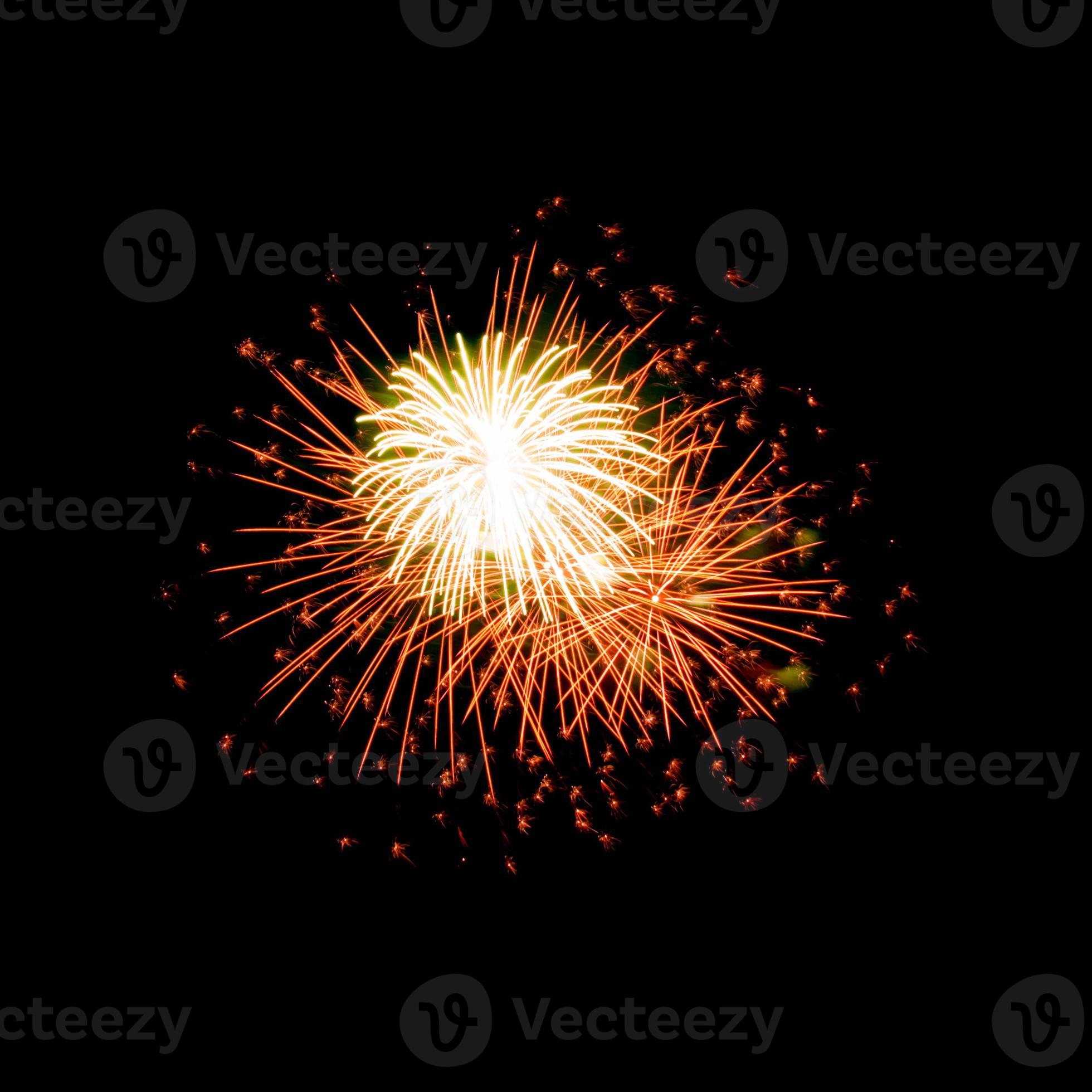 colorful fireworks over dark sky background 1352730 Stock Photo at Vecteezy
