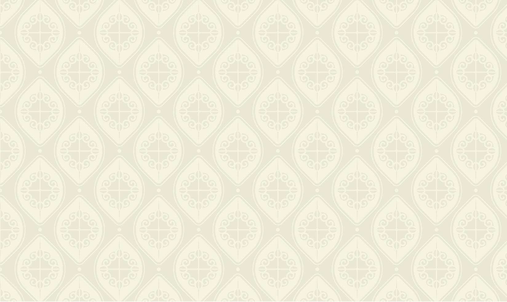 Ornamental pattern on gray vector