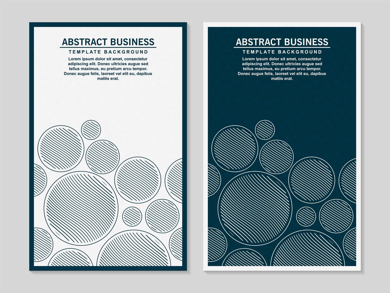 Blue and white circle style abstract modern banner vector