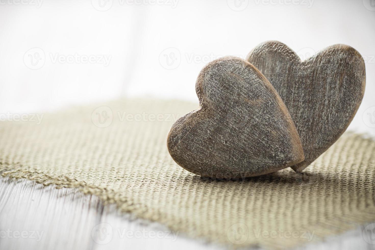 Rustic heart. photo