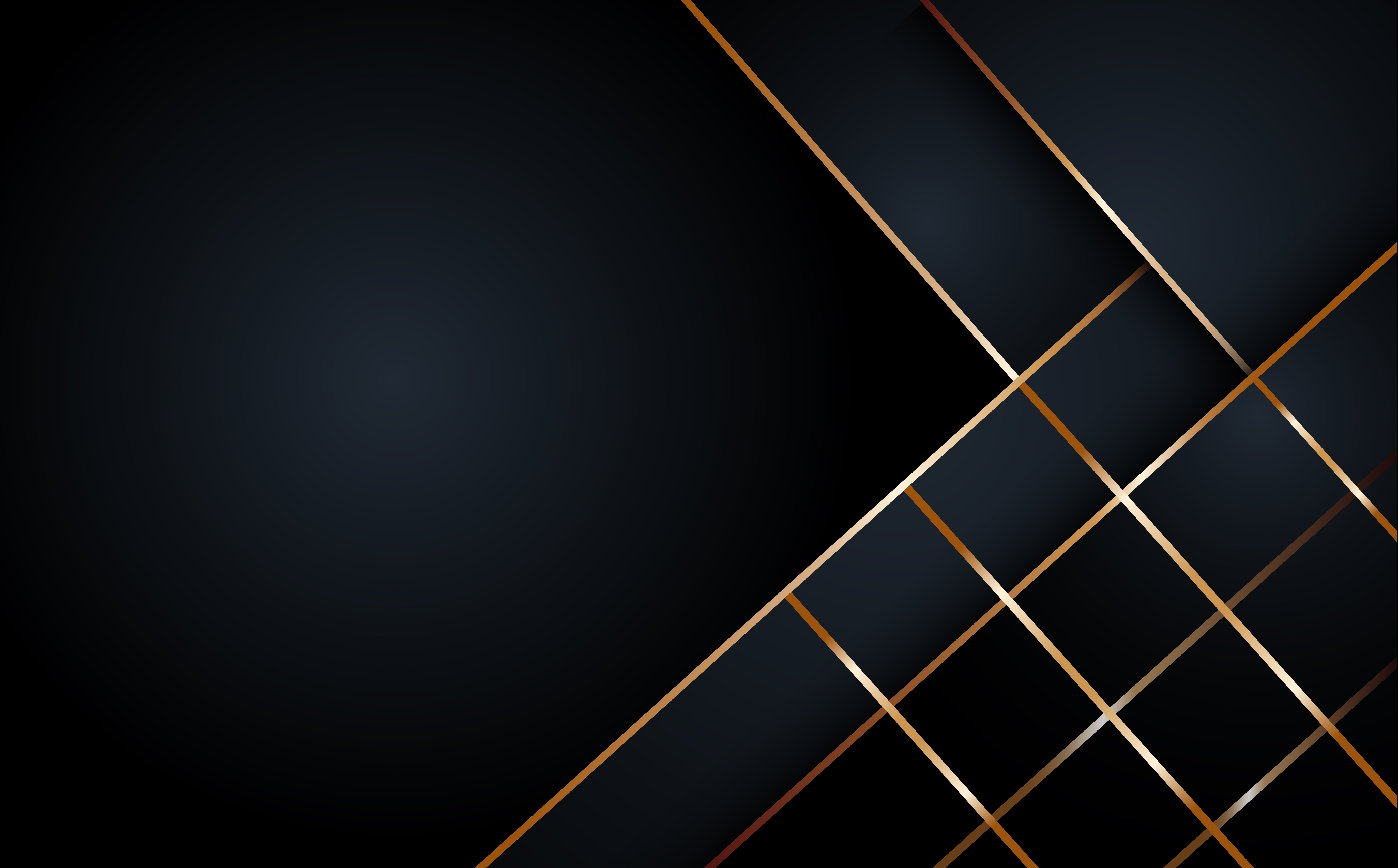 Black and gold criss cross line abstract background 1361358 Vector Art