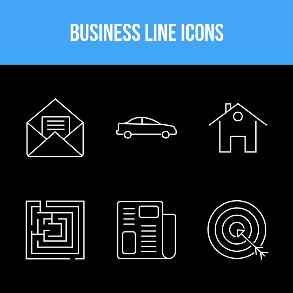 Business icon set  vector