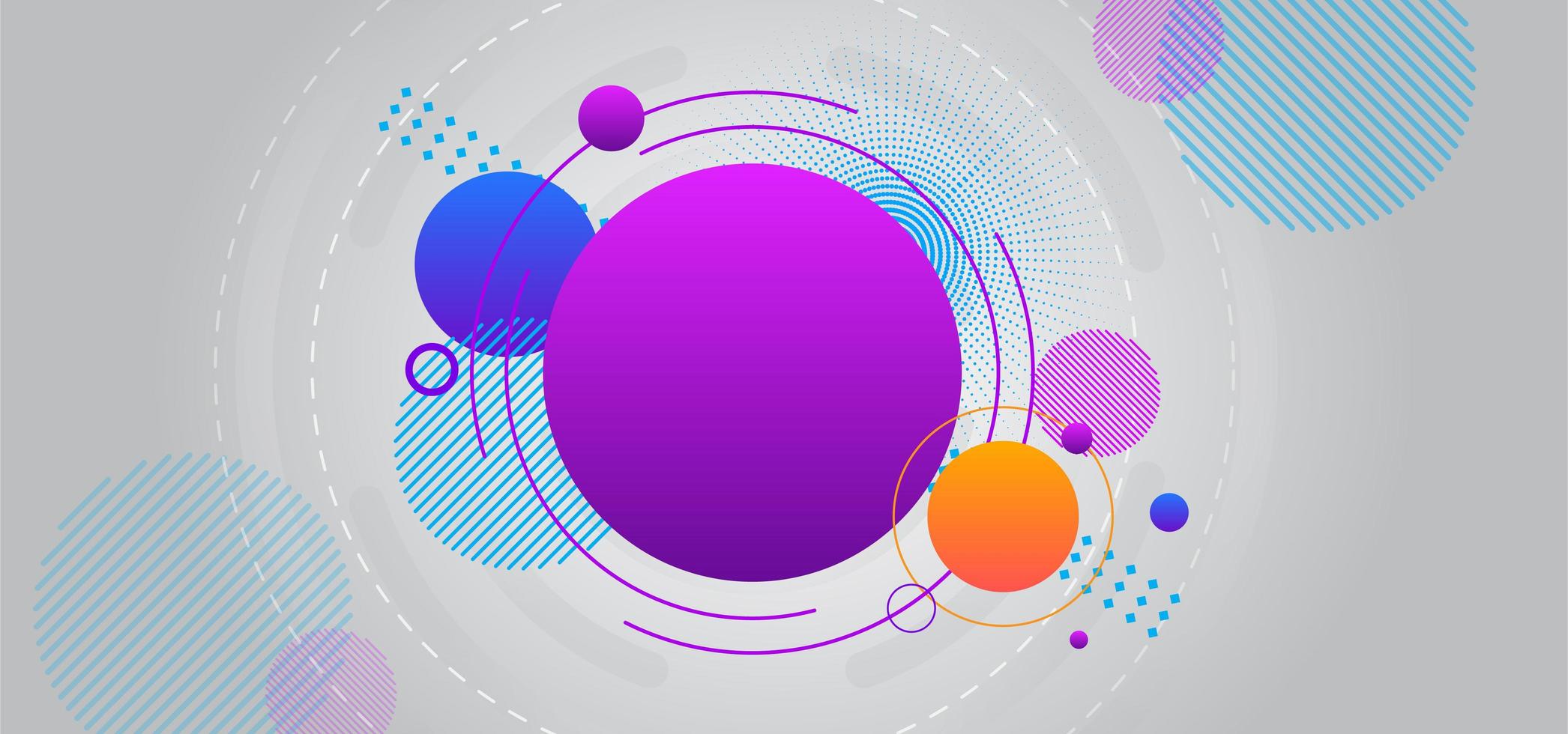 Liquify Fluid Color Banner Background vector