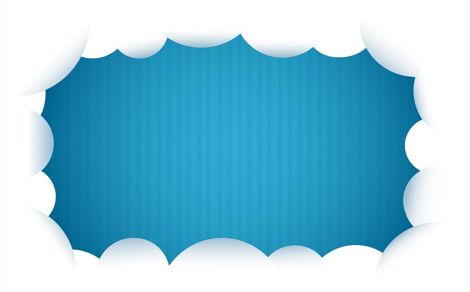 Cloud frame over blue striped background 1364025 Vector Art at Vecteezy