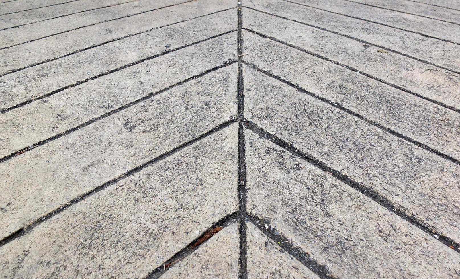 Surface of line concrete floor in soft focusing arrow background