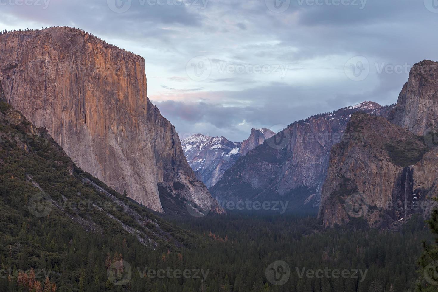 Yosemite Valley from Tunnel View photo