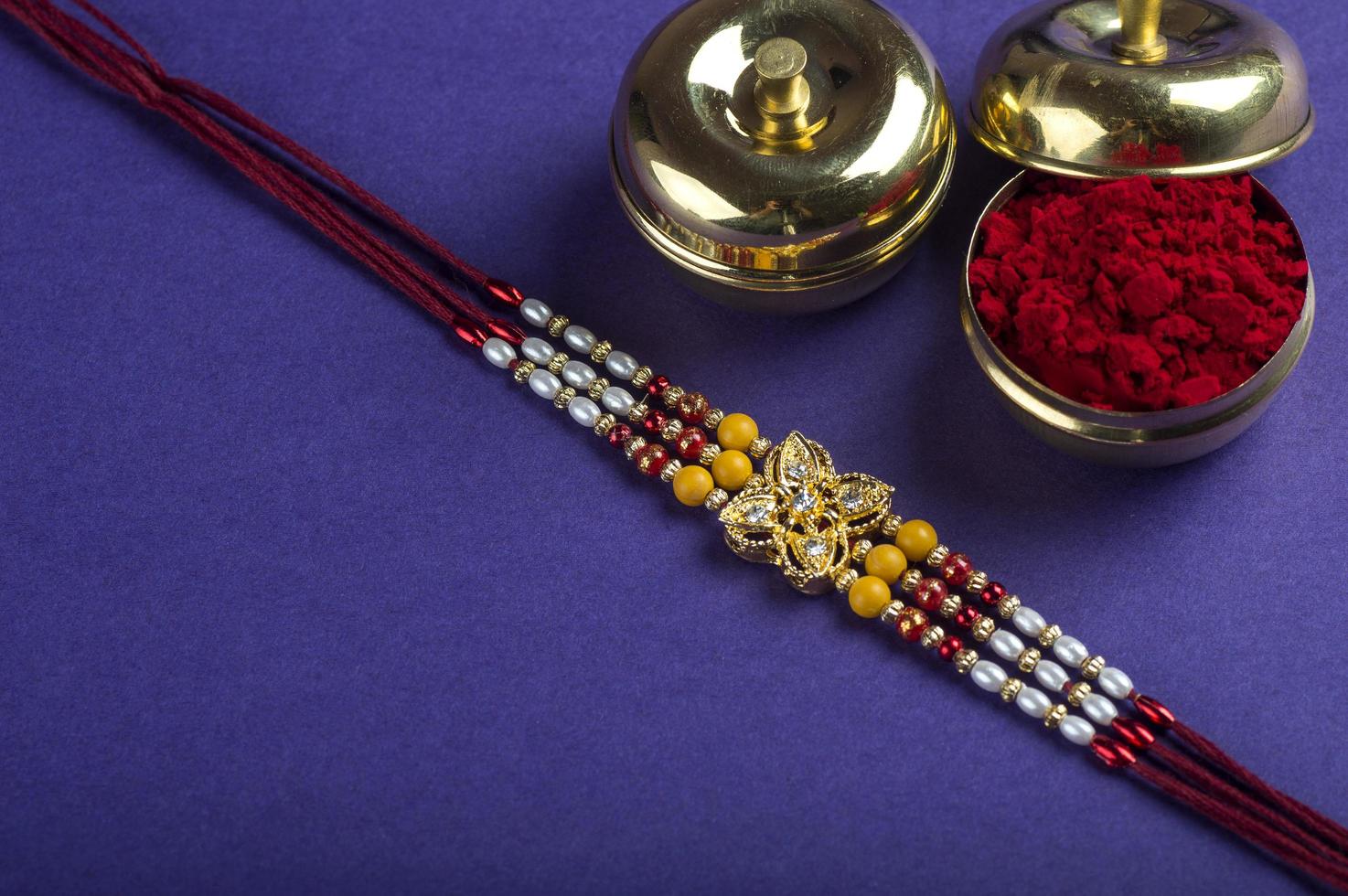 Indian festival Raksha Bandhan background  photo