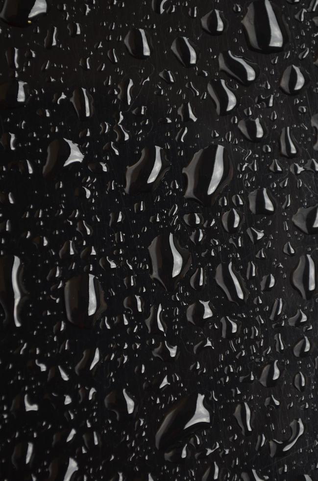 Raindrops on a window photo