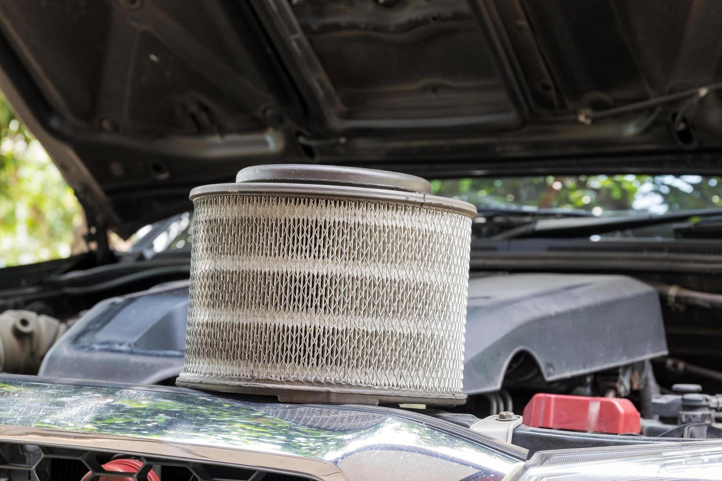 Car air filter photo