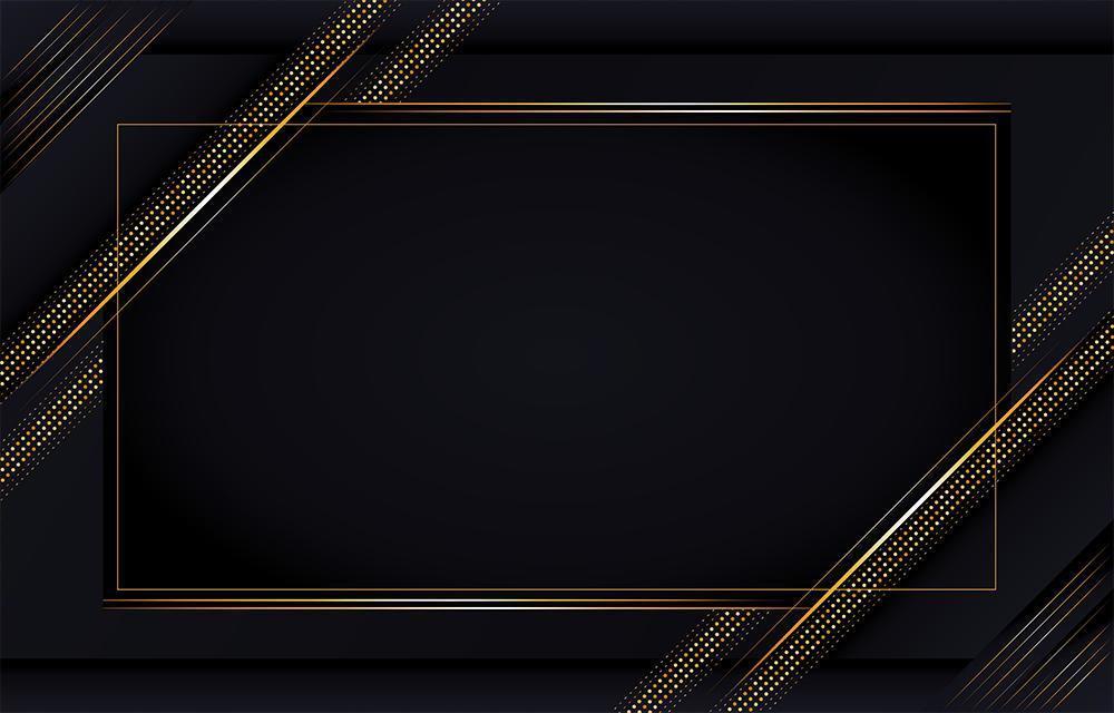 Luxury Background with Gold Lines vector