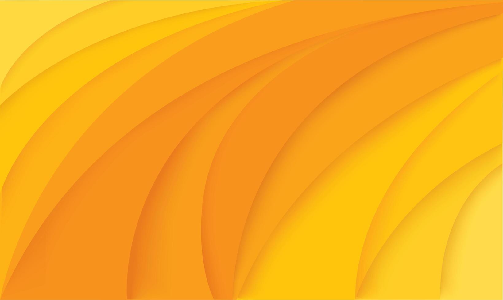 Yellow curve background  vector