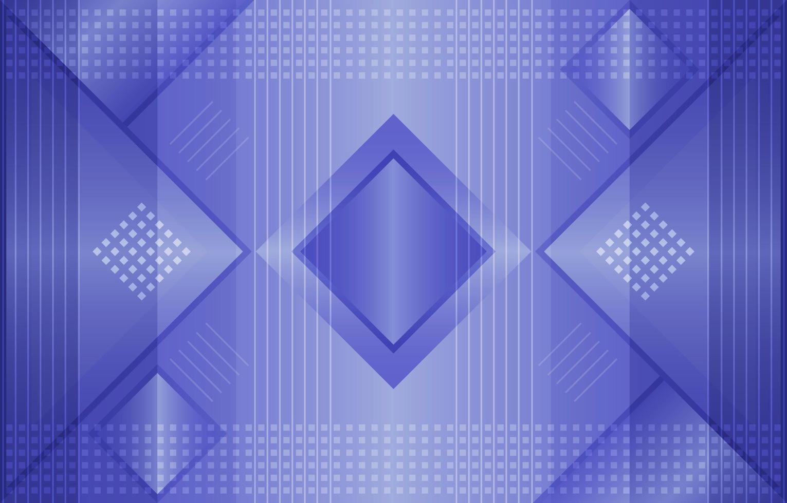 Fondo de reunión electrónica azul con composición de patrón geométrico vector
