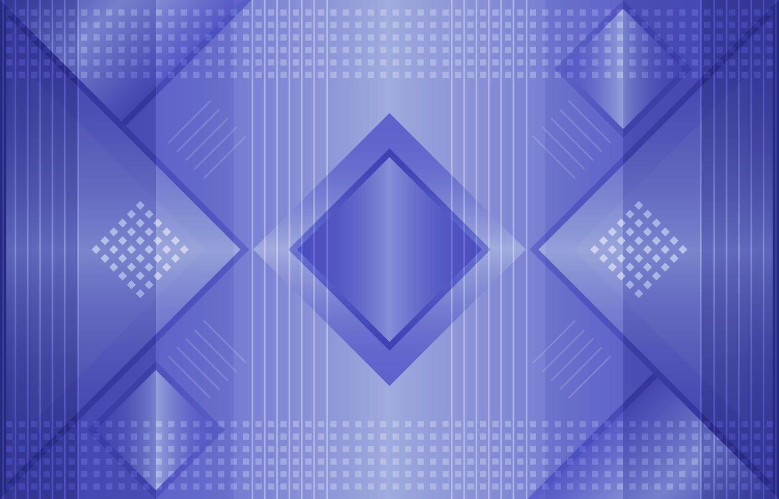 Blue E-meeting Background with Geometric Pattern Composition vector