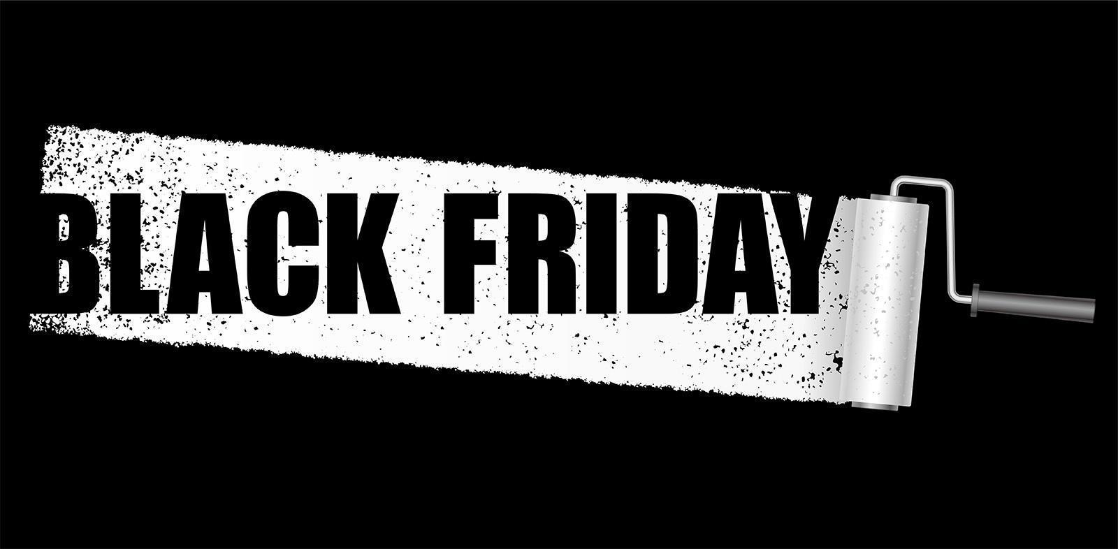 Black Friday Paint Sale Banner 1376514 Vector Art at Vecteezy