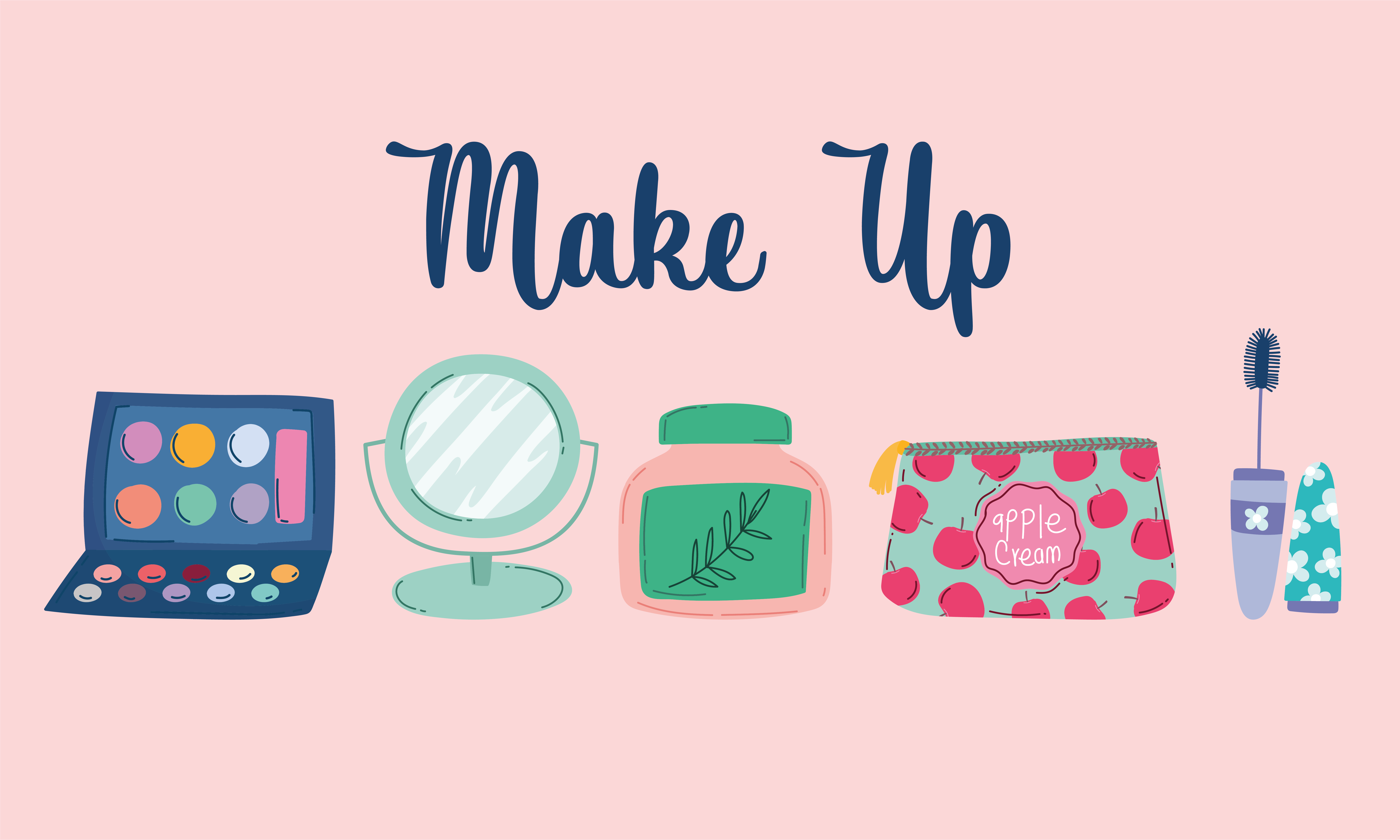 Makeup Bag Vector Art, Icons, and Graphics for Free Download
