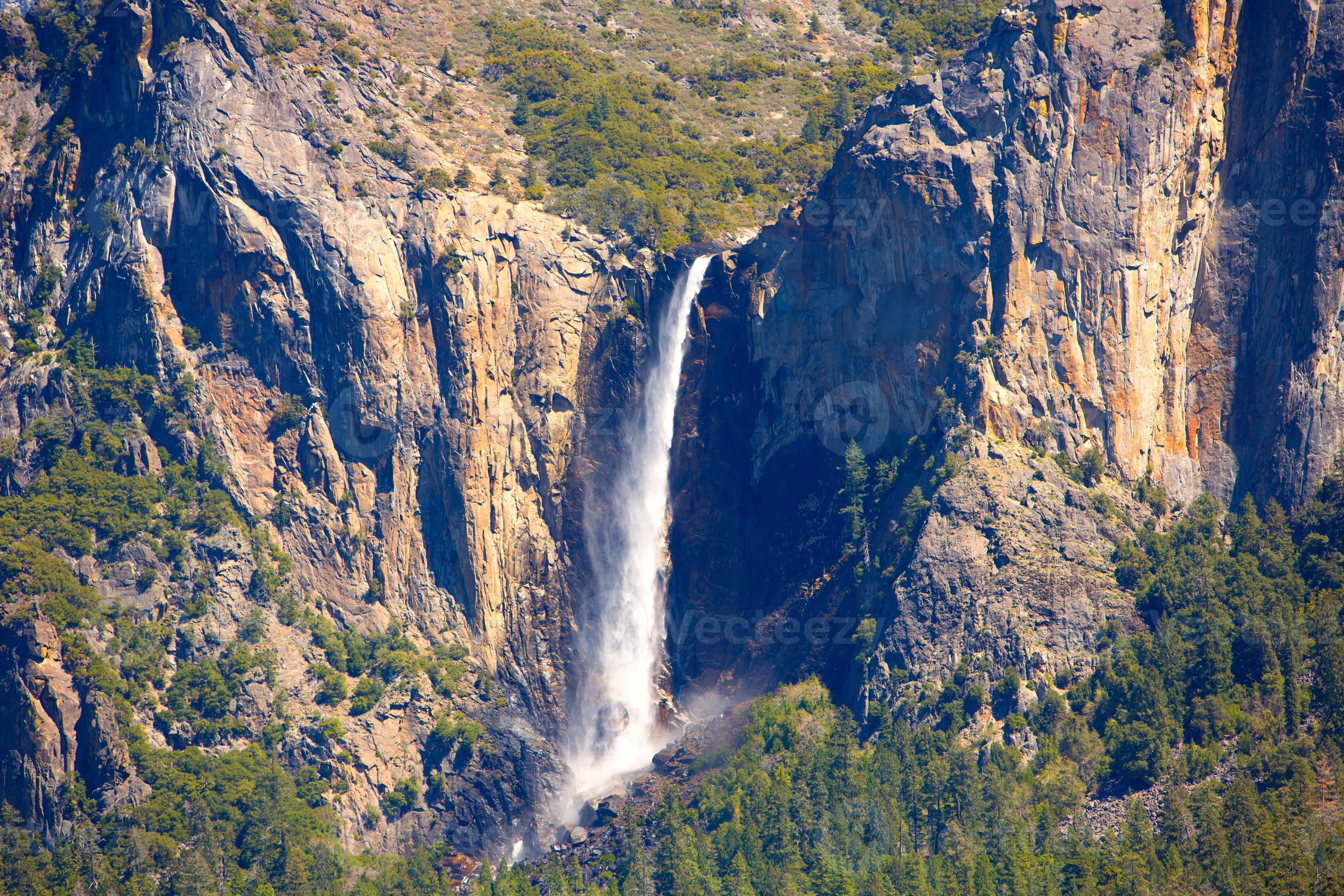 Yosemite Bridalveil Fall Waterfall At National Park Stock Photo At Vecteezy