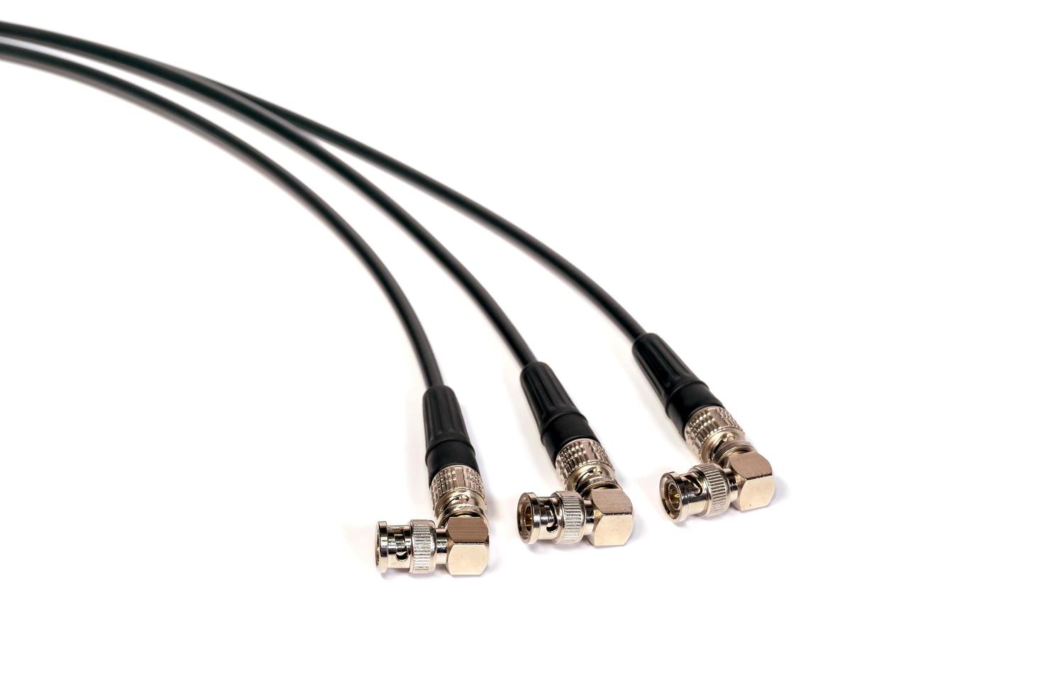 conector bnc jack con cable foto