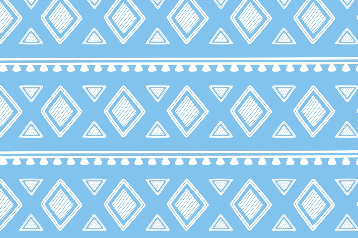 Ethnic handmade. Geometric tribal ornament wallpaper vector