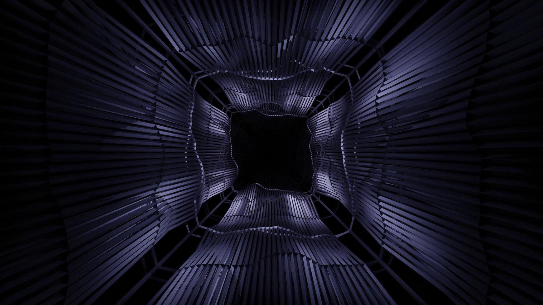 Black space 3D background photo