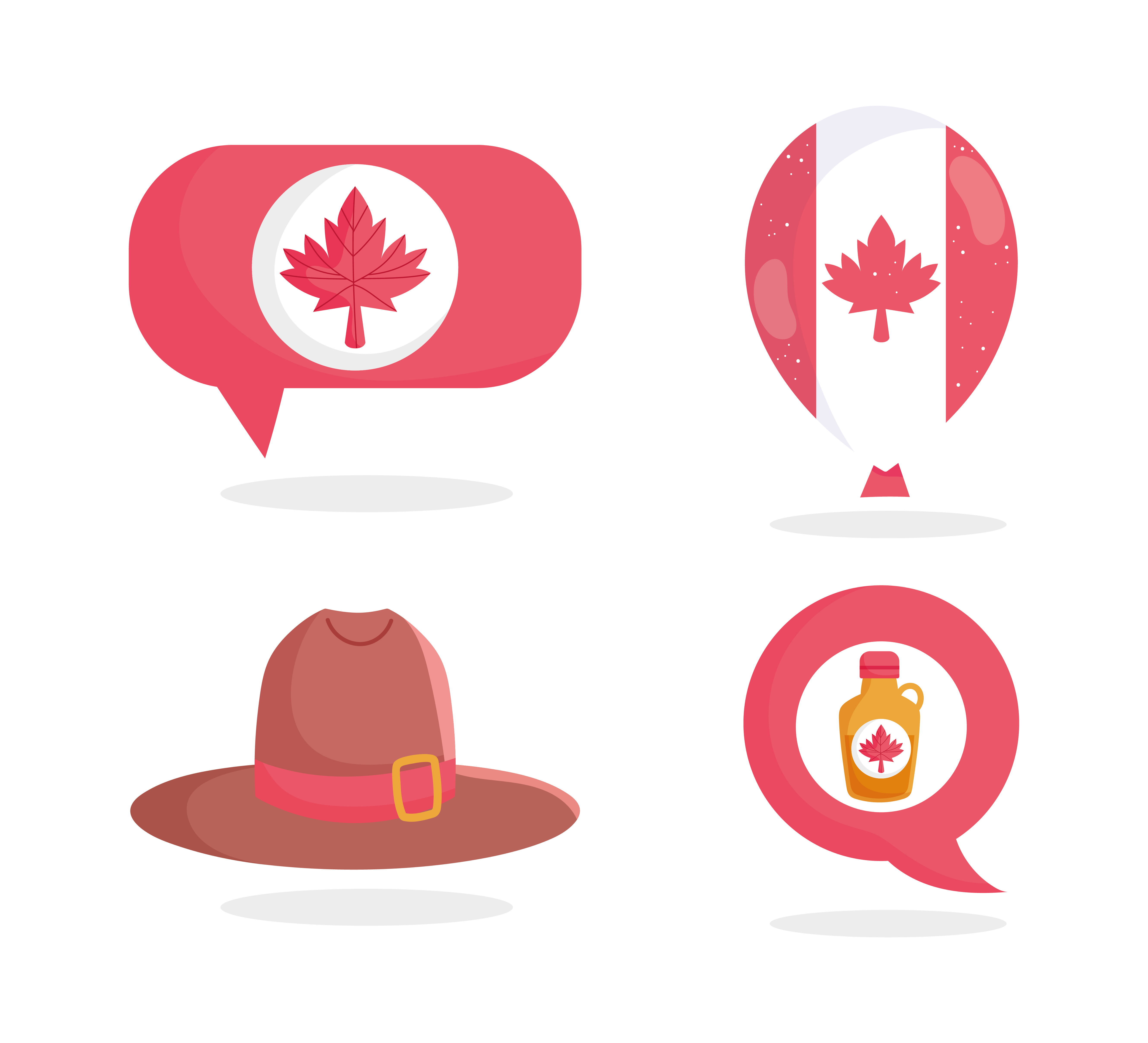Hat, maple syrup, leaf, ballon, and ballon 1393781 Art at