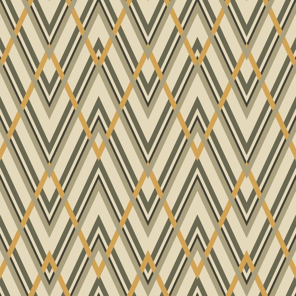 Geometric zigzag seamless pattern vector