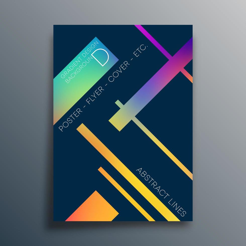 Linear gradient texture for wallpaper, flyer, poster, brochure vector