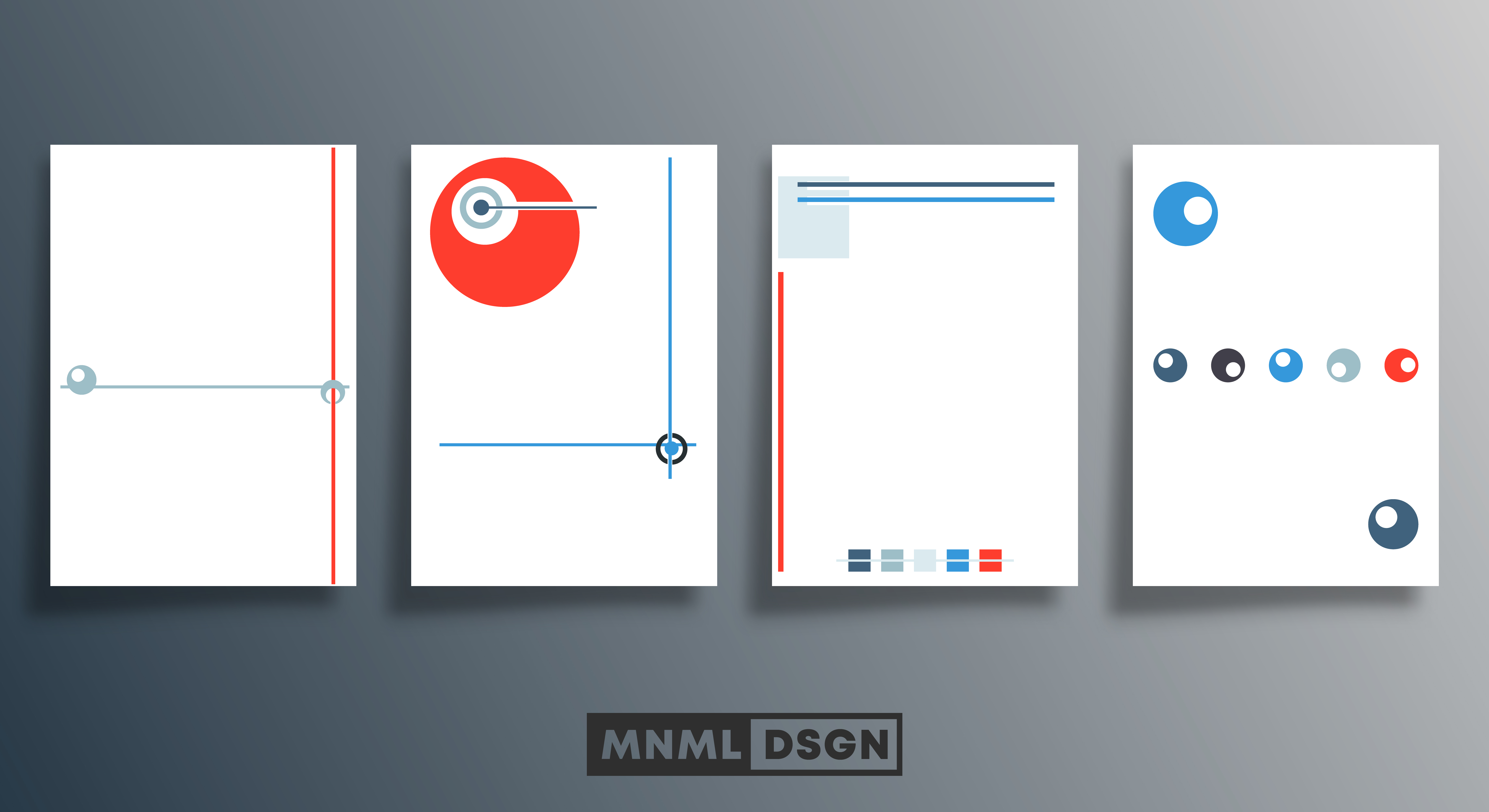 Blank minimal circle and line design templates set 1395453 Vector Art at Vecteezy