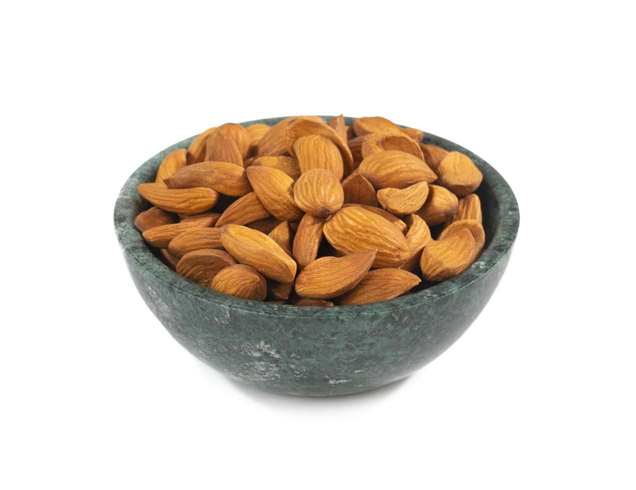 Bowl of almonds photo