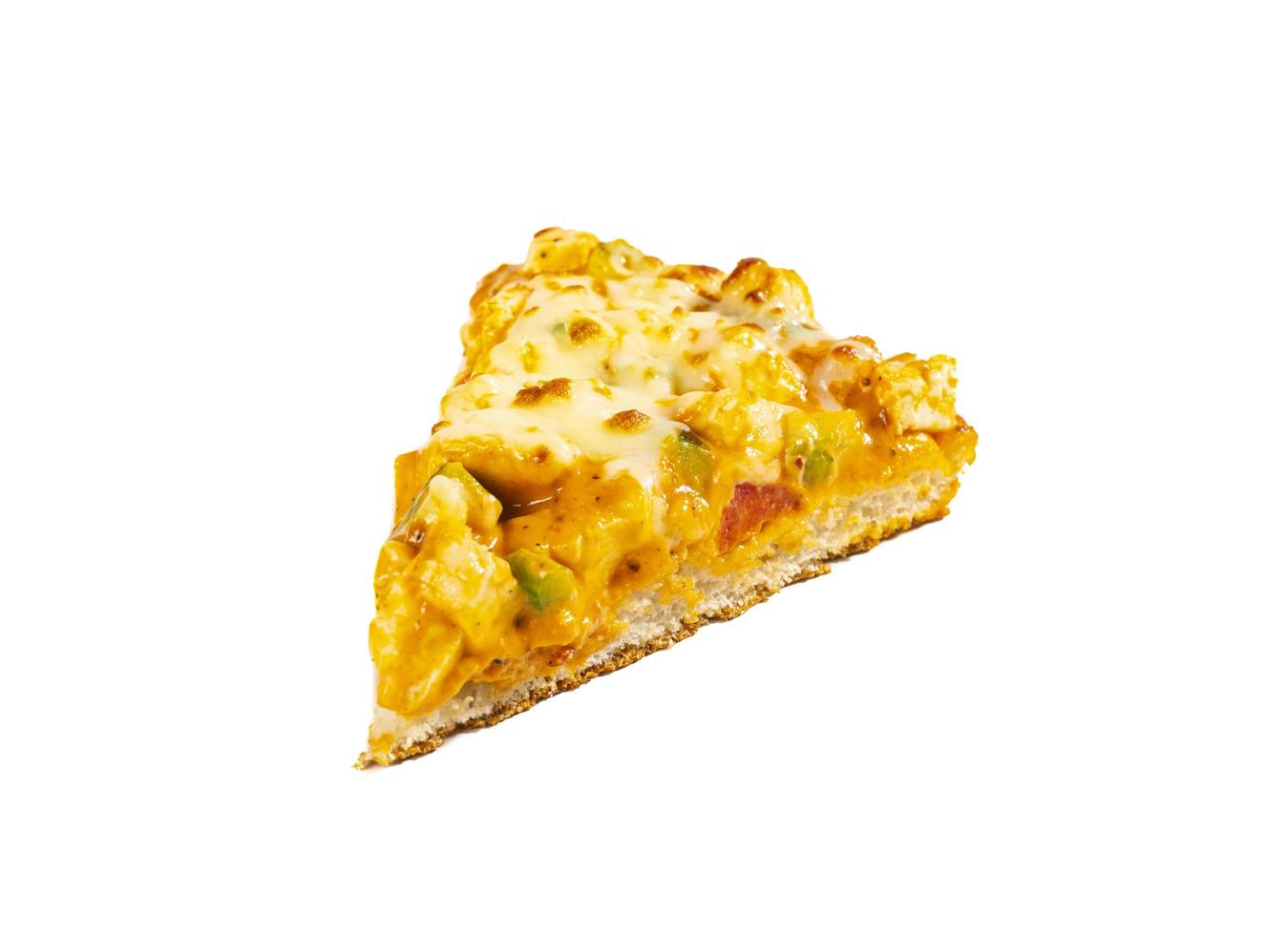 Indian style paneer pizza photo