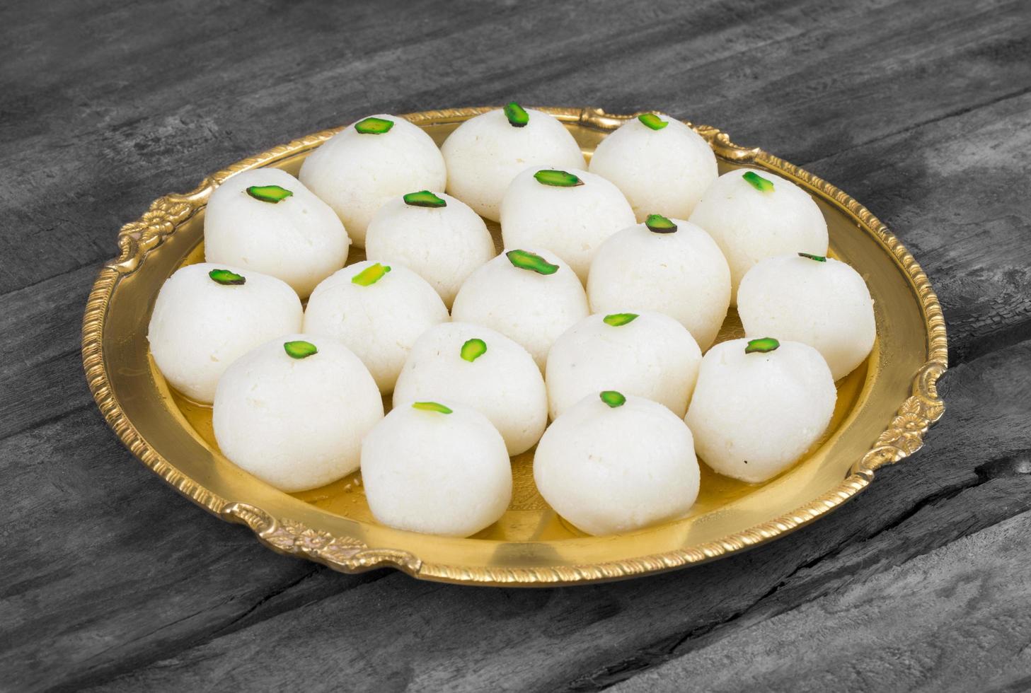 Indian sweet dumpling dessert photo