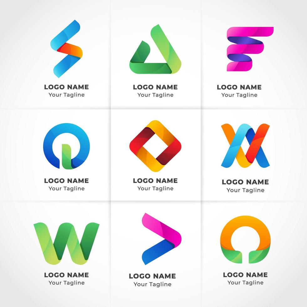 Geometric Modern Business Logo 1397513 Vector Art at Vecteezy