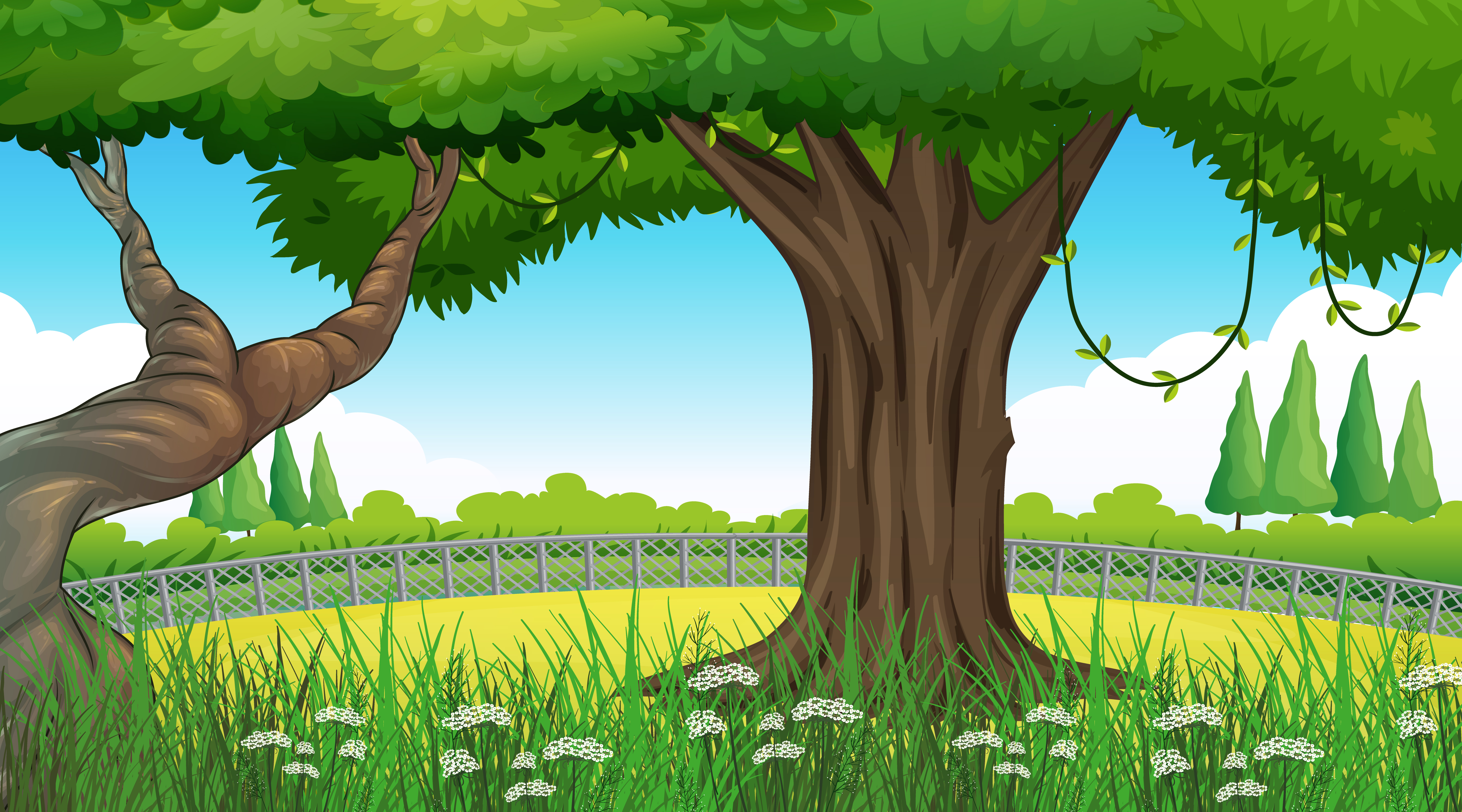 Tree Background Vector Art, Icons, and Graphics for Free Download