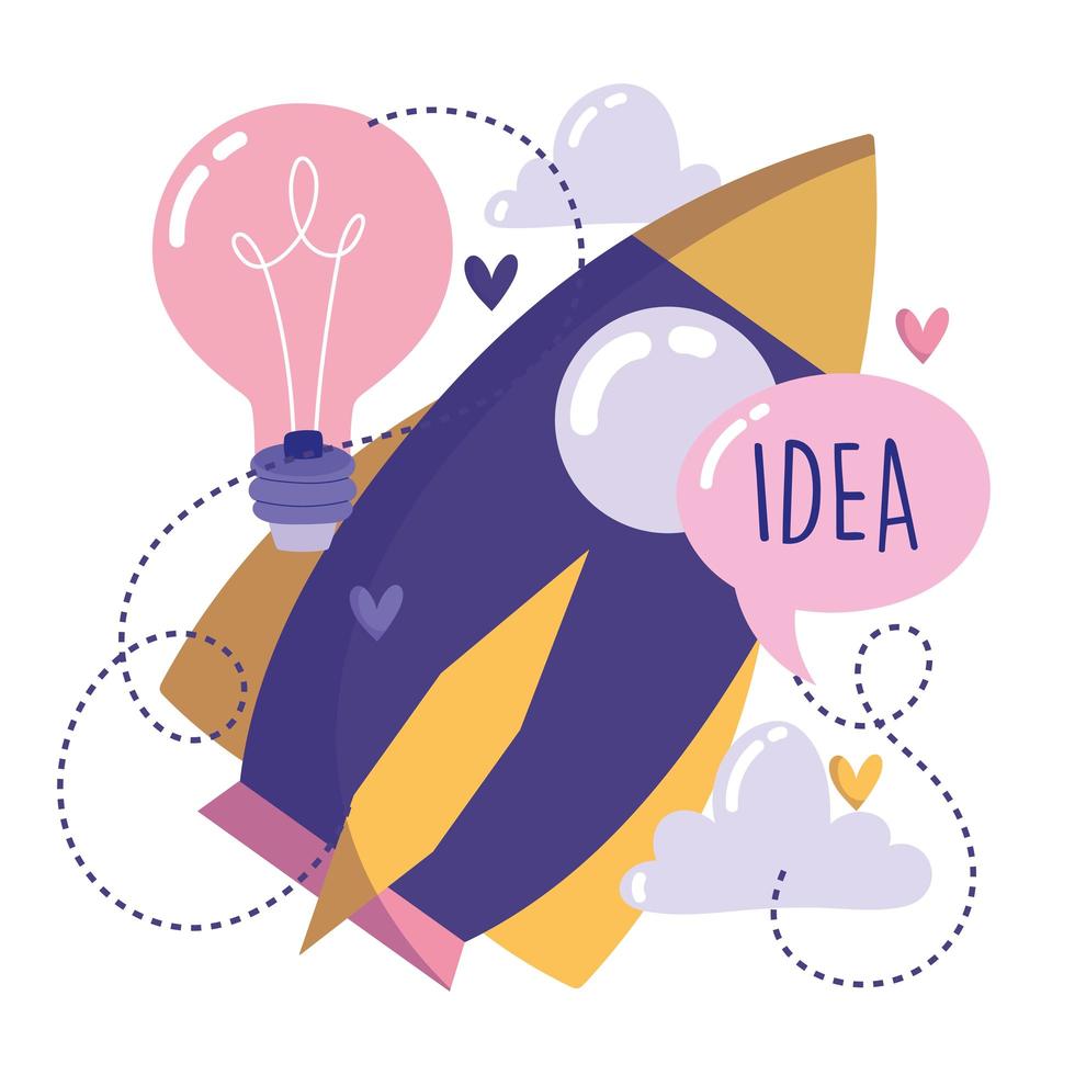 Creativity and technology concept vector