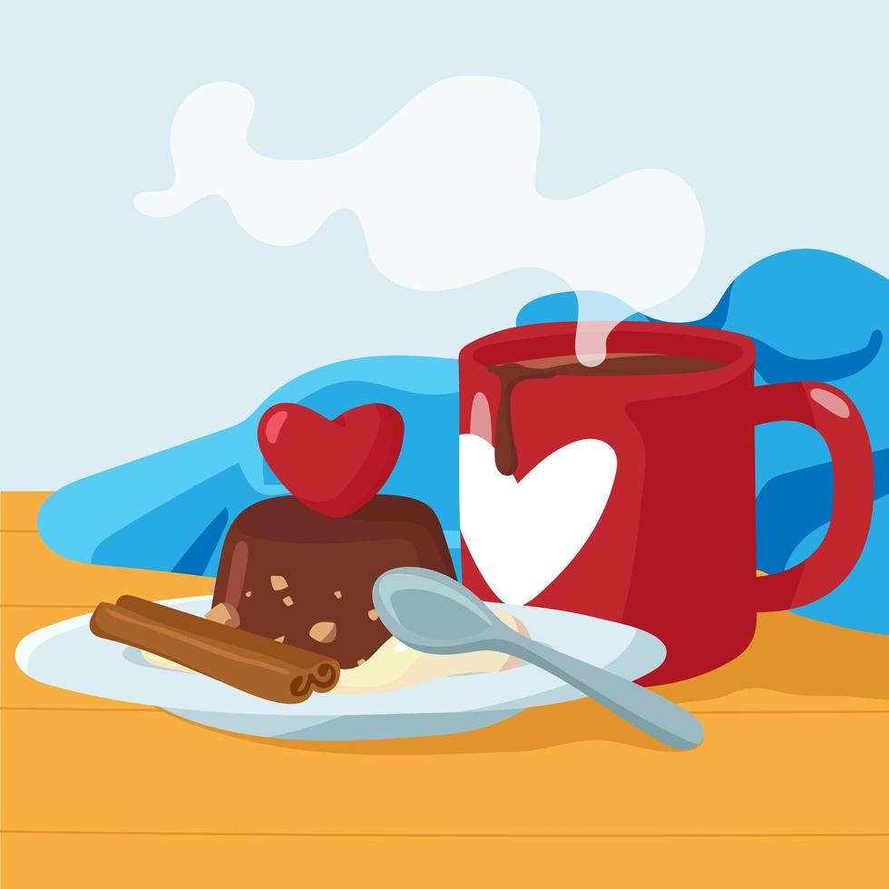 I Love Chocolate vector