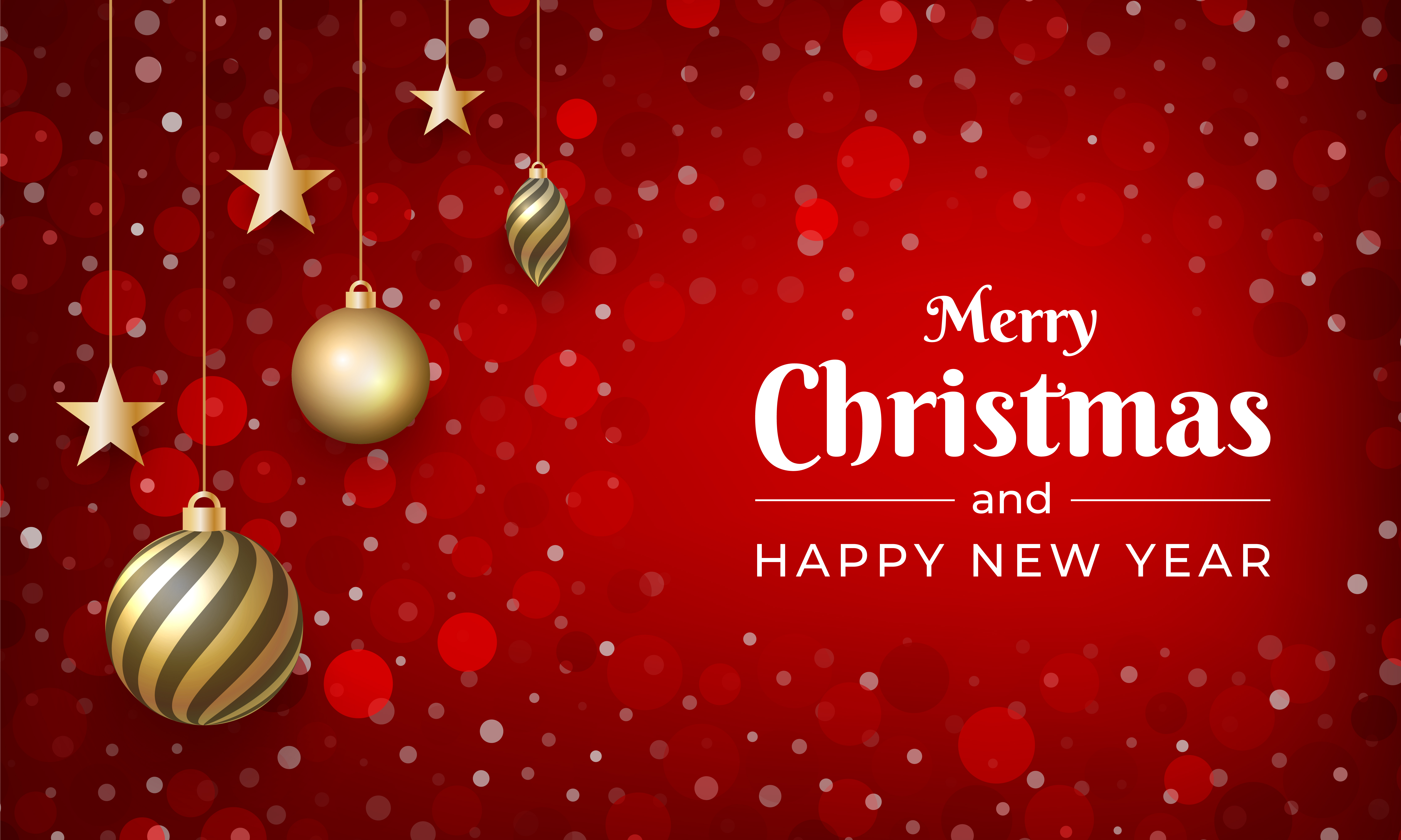 Merry Christmas With Red Color And Snow Effect Download Free Vectors Clipart Graphics Vector Art