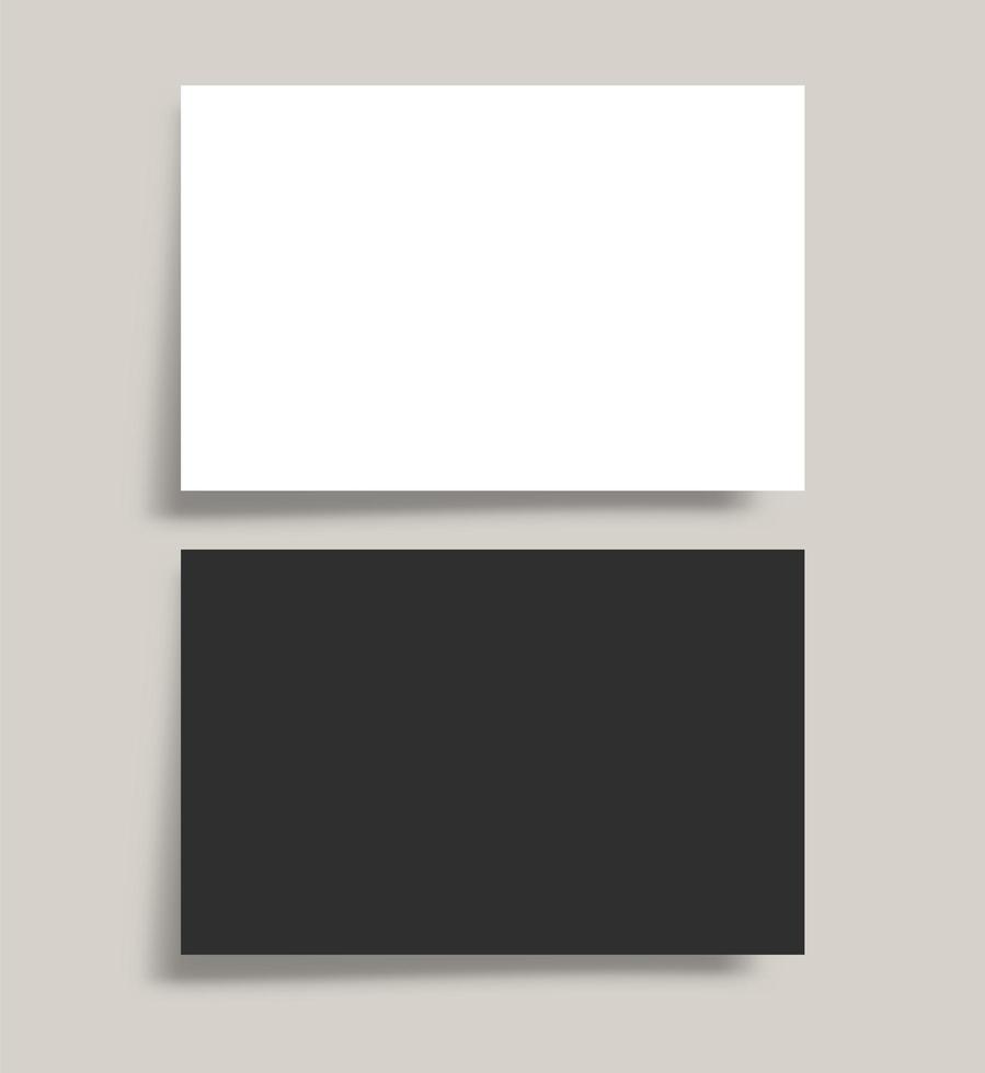 Blank background template set vector