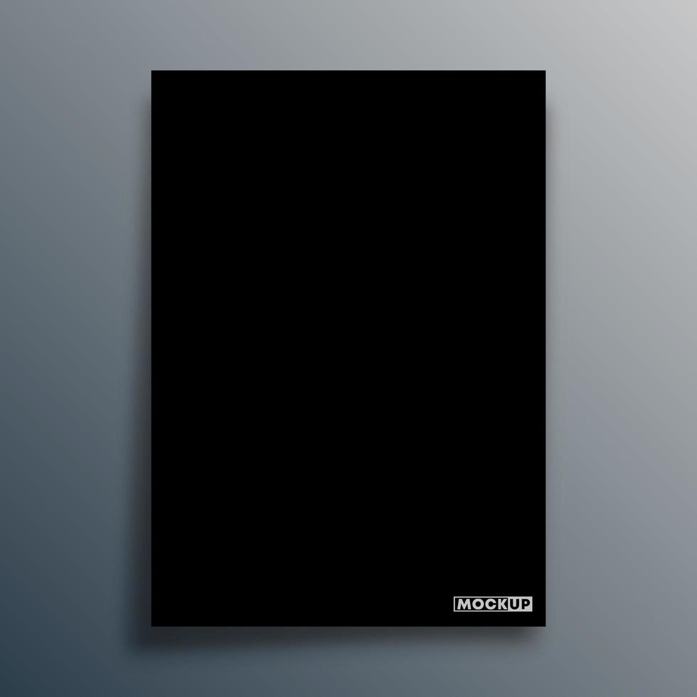 Black background template vector