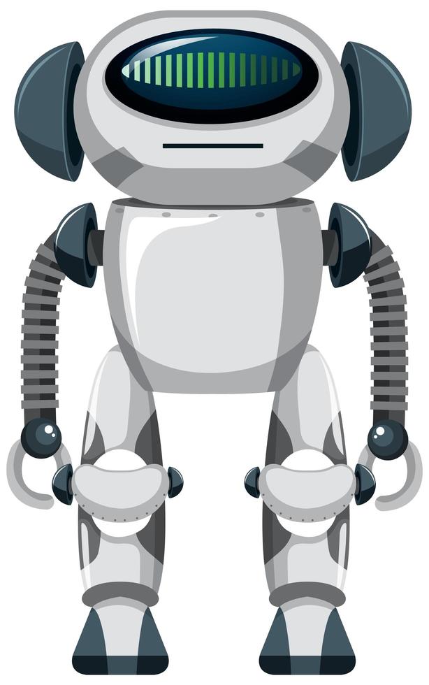 vector robot white