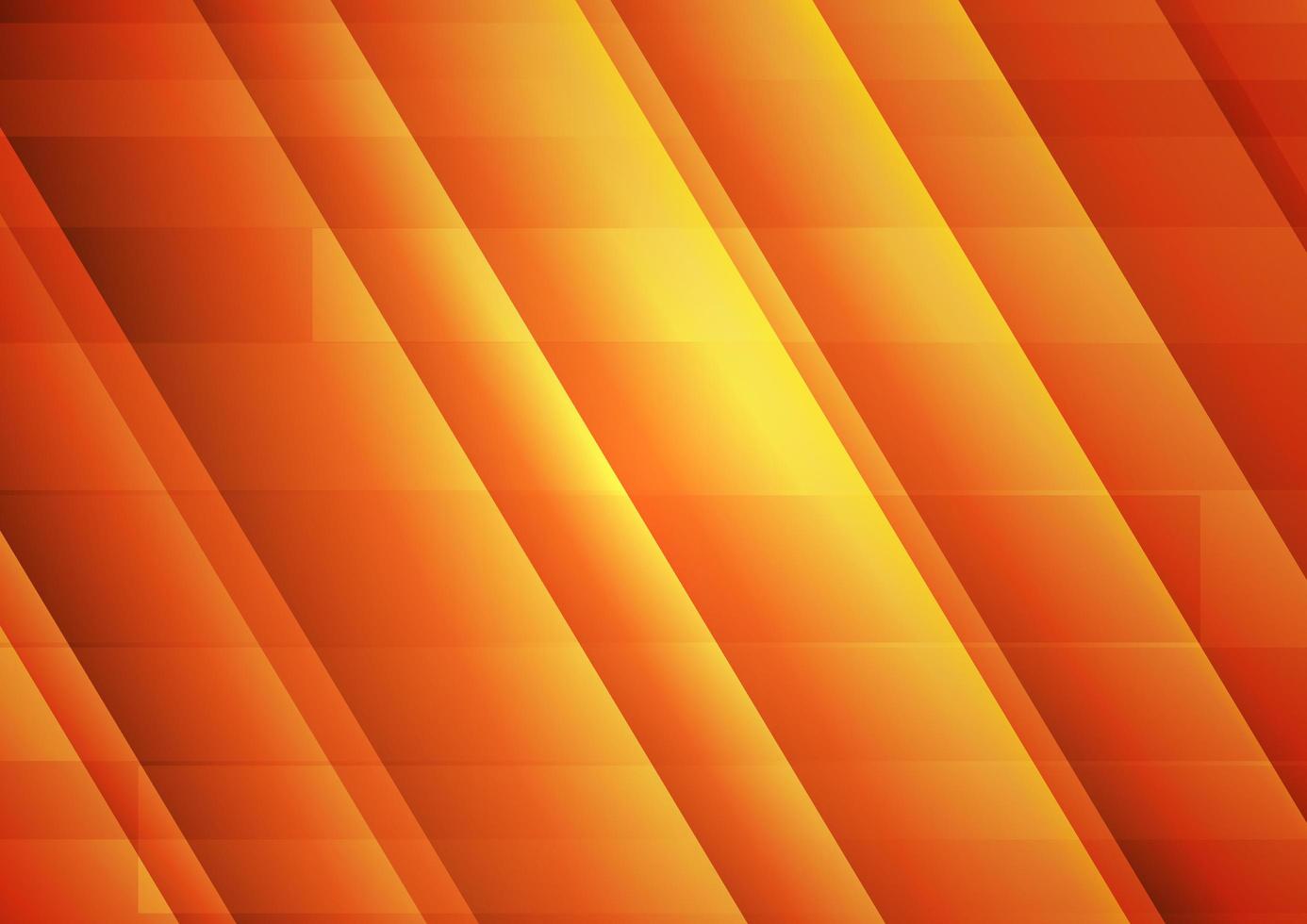 Abstract angled layer orange gradient background vector