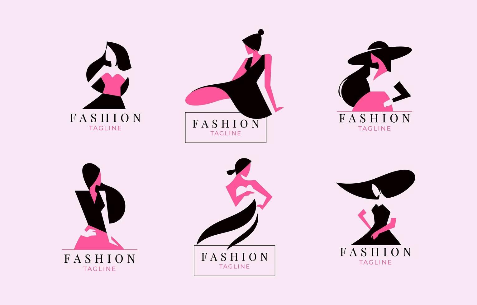 Fashion and Beauty Logo Collection 1407931 Vector Art at Vecteezy