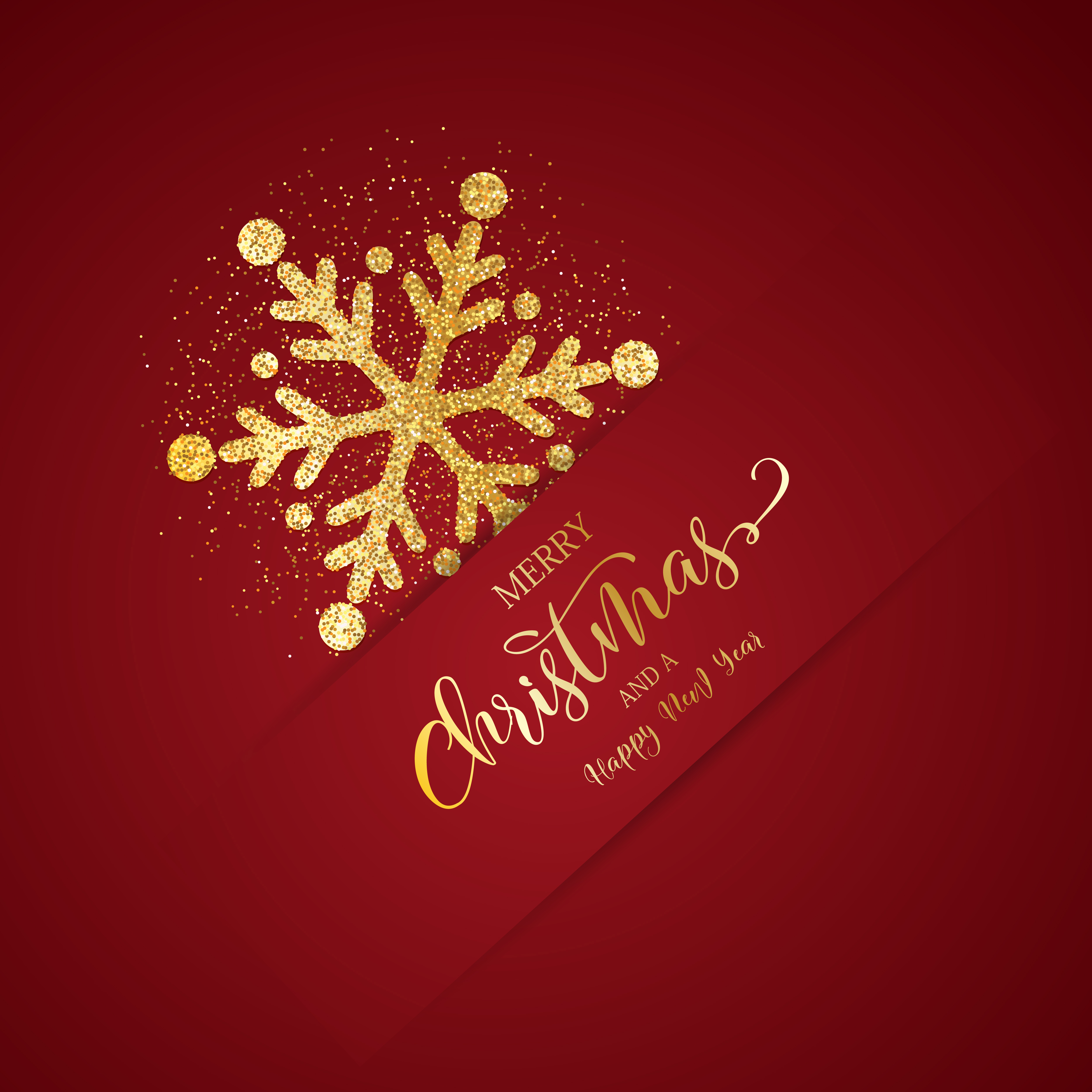 Christmas background with glittery snowflake - Download Free Vectors, Clipart Graphics & Vector Art Download Christmas background... 