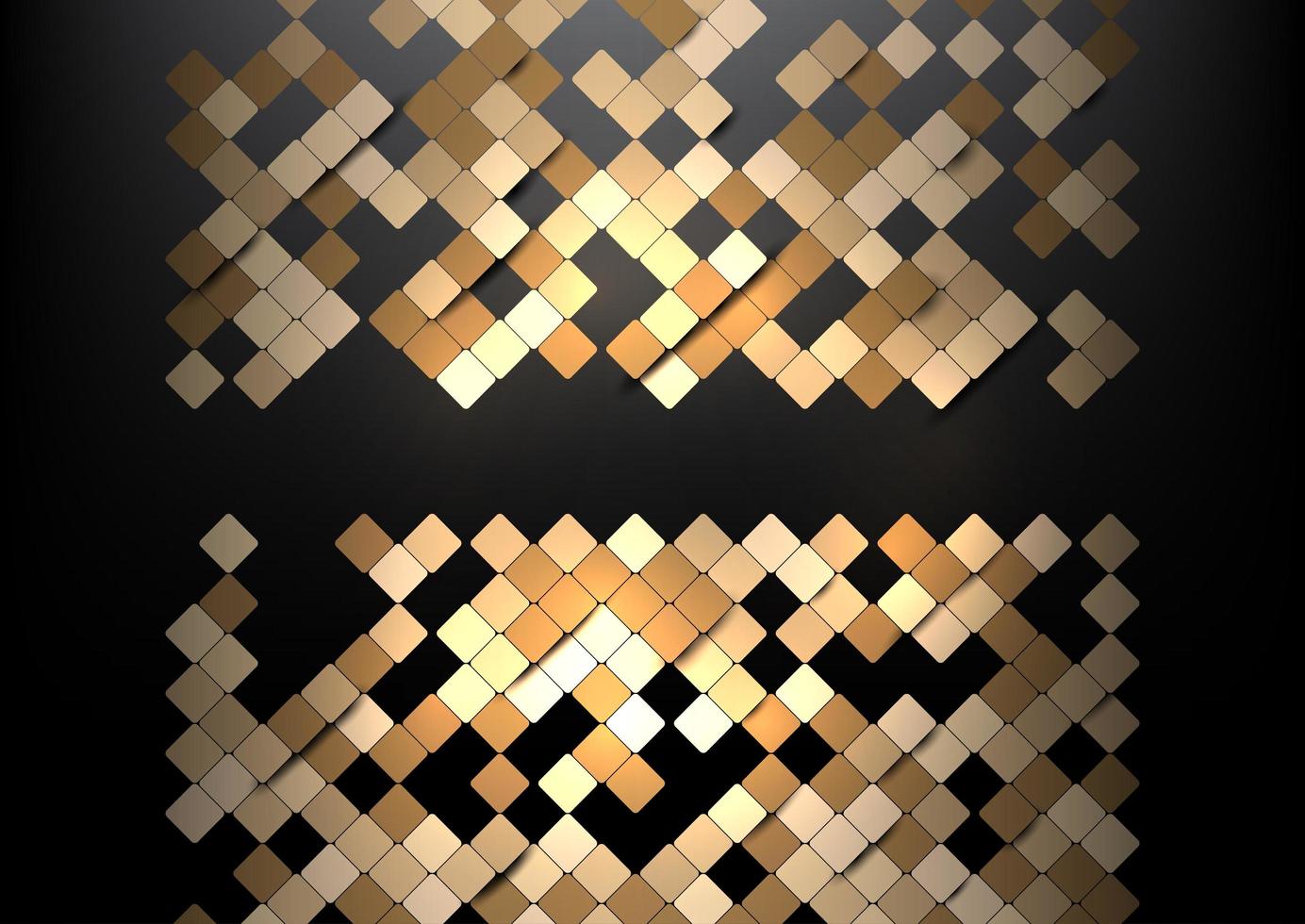 Geometric squares design vector