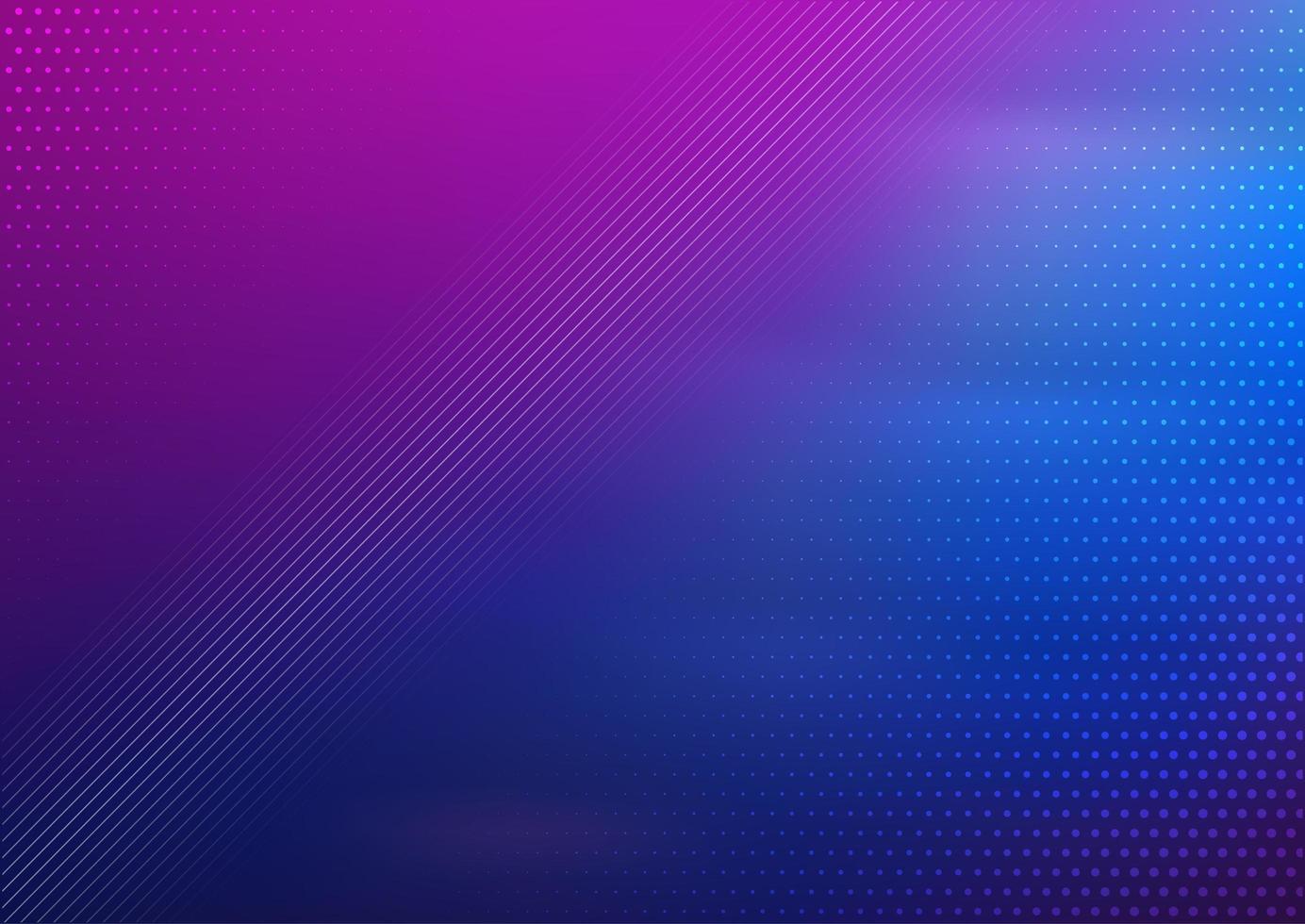 Pink and blue gradient background vector