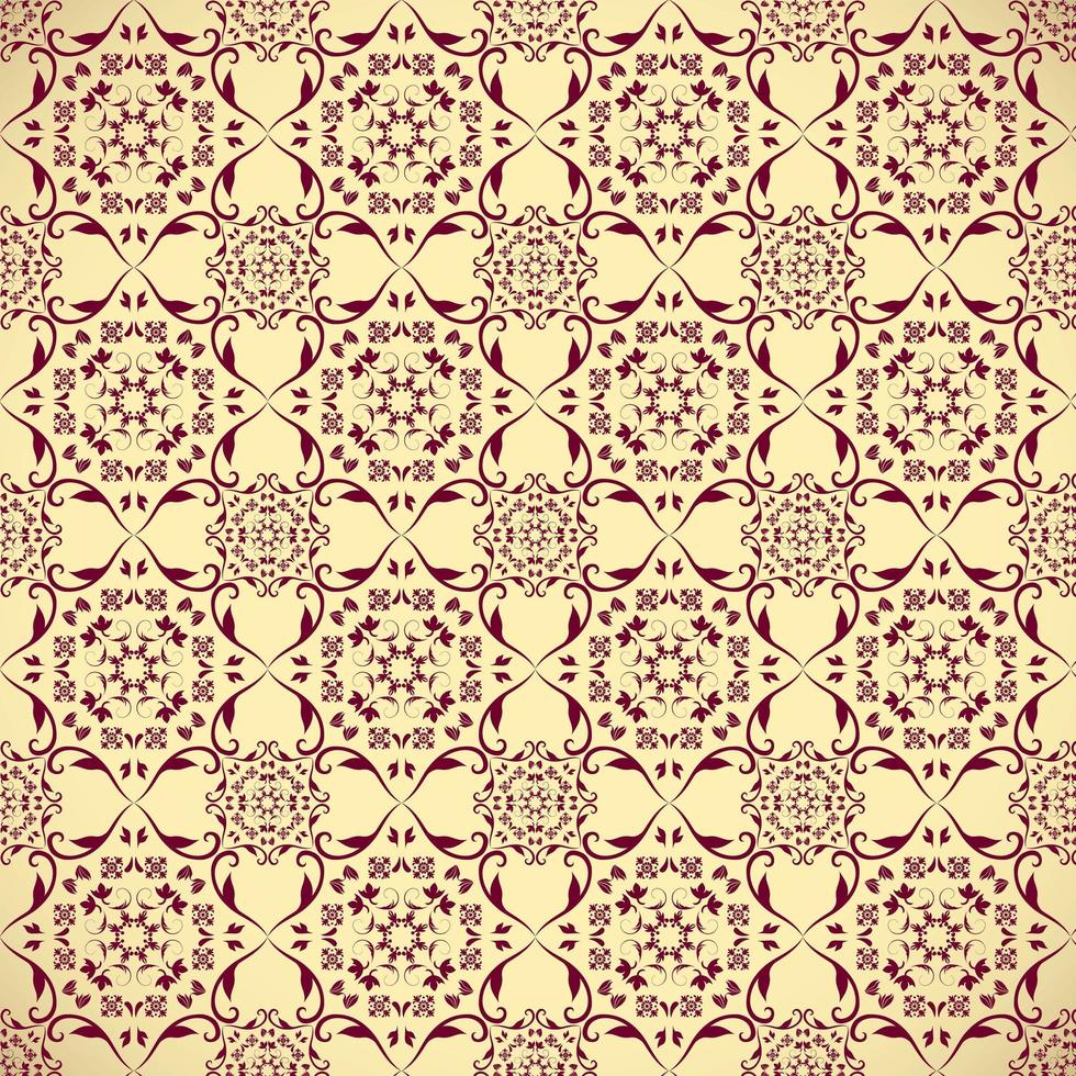 diseño de patrón ornamental vector