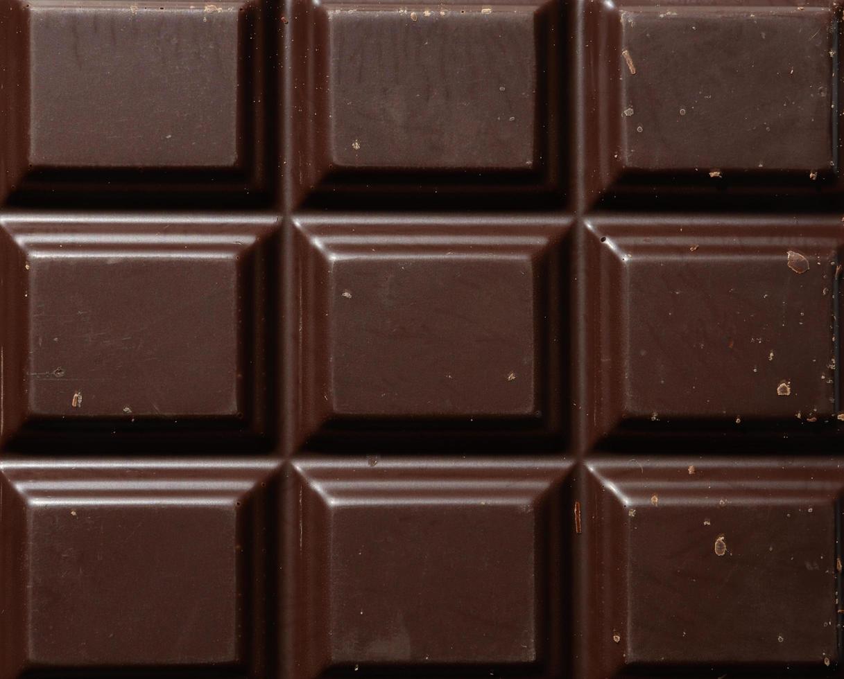 bloques de barra de chocolate foto