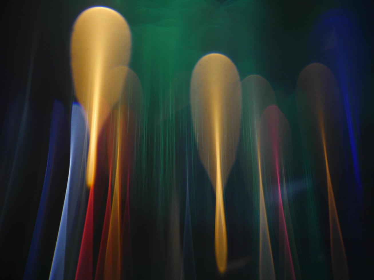 Upward moving light, abstract background photo