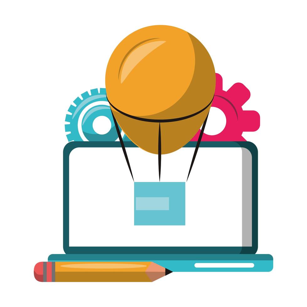 Graphic design digital tools concept vector