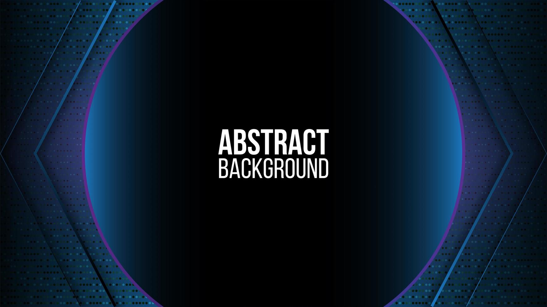 Abstract technology frame design vector