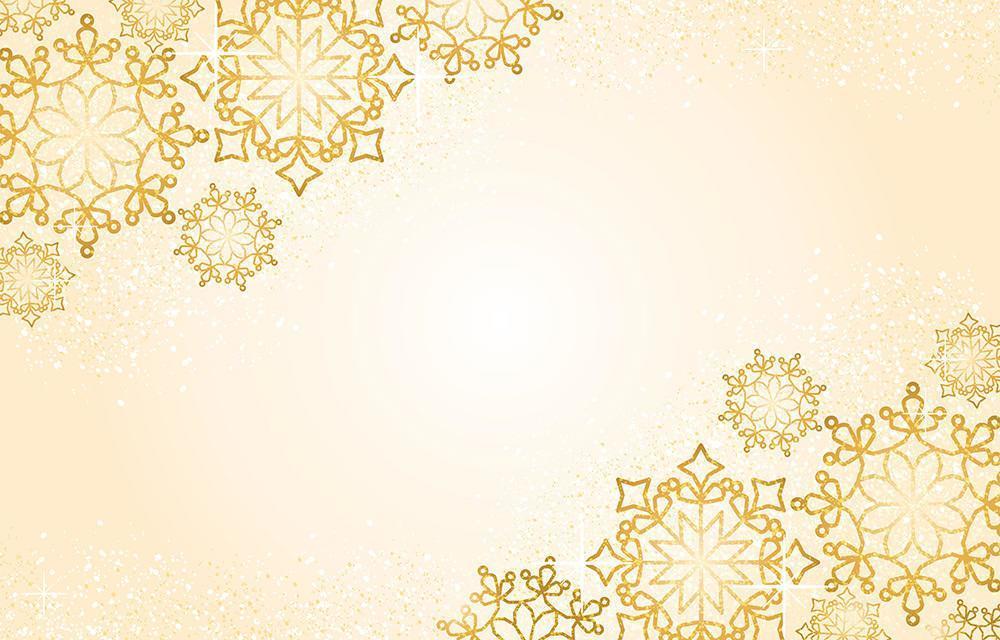 Gold snowflakes deals
