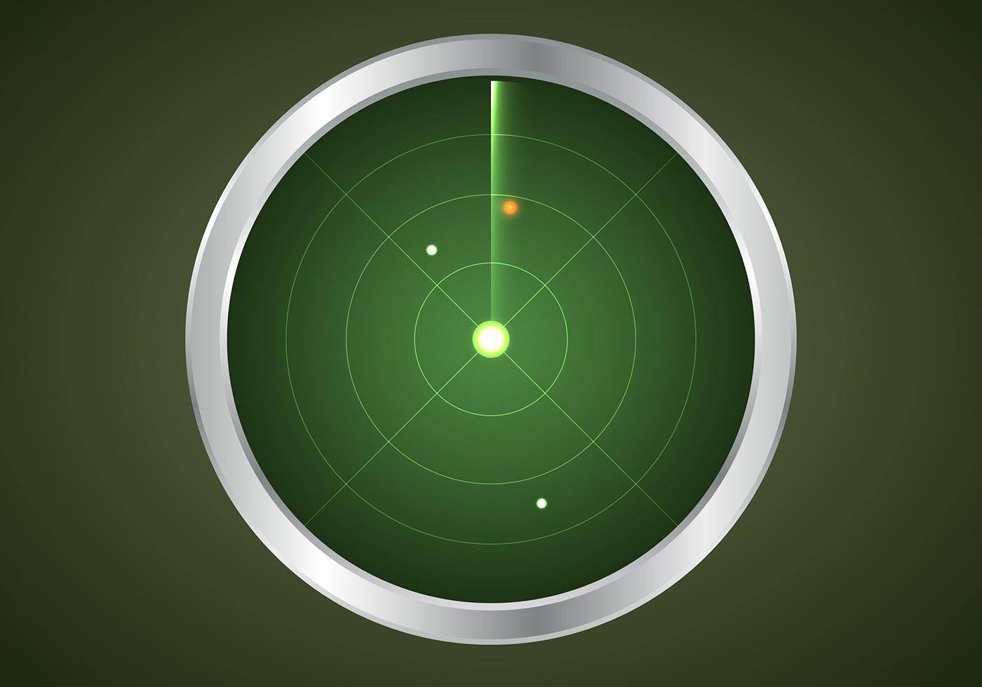 radar vector style design